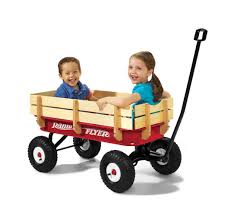 All Terrain Steel Wood Wagon Wood Wagon Radio Flyer Kids Wagon