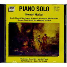 Recommended by the wall street journal. Piano Solo Moment Musical Bach Mozart Schubert Schumann Mendelssohn Chopin Grieg Tschaikowsky By Christiane Jaccottet Marian Pivka Sylvia Capova Cd With Grigo Ref 110160666