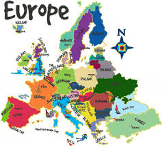Karta europe prikazuje sve zemlje na europskom kontinentu, a u njih se ubrajaju na poleđini se nalazi geopolitička karta evrope, brojne tematske karte sa mnoštvom praktičnih informacija o državama. Karta Evrope Sa Granicama Superjoden