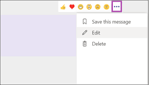 Open the microsoft teams application on your android phone. Edit Or Delete A Sent Message In Teams Office Support