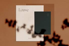 Louve Shadow Mockup Scene Creator Stationery Mockup Scene Creator Colorful Backgrounds