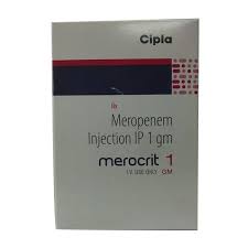 Meromex 1gm inj contains meropenem, an antibiotic. Merocit Meropenem 1gm Merocrit 1gm Injection For Iv Use Only Vail Rs 375 Pack Id 22496817988