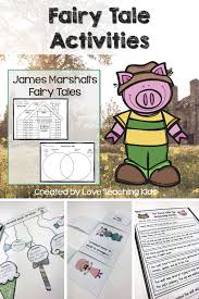 This Fairy Tale Reading And Writing Unit Is A Fun Way To Compare James Marshall S Favorite Books Re Writing Activities Fairy Tale Activities Fairytale Lessons