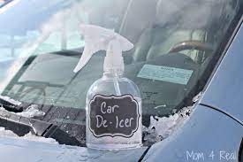 2 Ingredient Homemade Car De Icer Spray Removes Ice In Seconds Rubbing Alcohol Uses Cleaning Cleaning Hacks