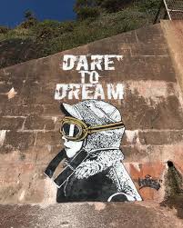 Nme1 Dare To Dream In Shaldon Uk 2019 Street Art Banksy Street Art Art Provocations