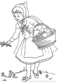 They also impart a sense of achievement. Little Red Riding Hood Cartoons Printable Coloring Pages
