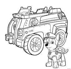 Le respect de votre vie privée est important pour nous. Coloriage Camion De Police Pat Patrouille Chase Et Son Camion Dessin Camion A Imprimer