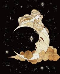 The Moon Wisdom Giveaway I M So Excited To Bring Another Giveaway This Month I Ve Come Together With Goddessprovisions An Moon Art Cosmic Art Celestial Art