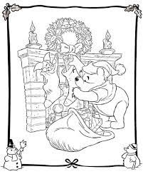 Winnie Pooh Y La Navidad Dibujo Navidad Para Colorear Dibujo De Navidad Pesebres Para Colorear