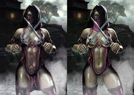 That time when Midway made sexy Deception Mileena pin up art for Playboy :  r/MortalKombat