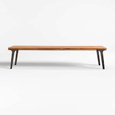 Shop for wood dining benches online at target. Dining Benches Kitchen Table Benches Crate And Barrel