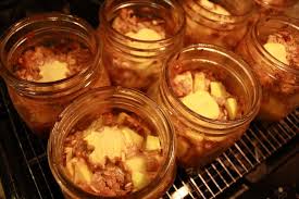 Cute Idea Apple Crisp In Jars Apple Crisp Mason Jar Desserts Mason Jar Meals