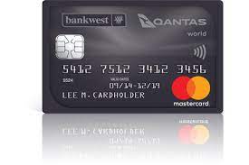 Once approved, enjoy using your credit card for eligible bankwest qantas world mastercard®. Bankwest Qantas World Mastercard Qantas Frequent Flyer