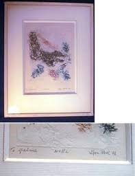 Don Fink Abstract, from the collection of famous WWII author James Jones  (From here to eternity) For Sale