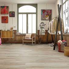 Vinyl is one of the easiest flooring options to install. Klick Vinyl Tarkett Starfloor Click 55 Modern Oak White 1 61 M