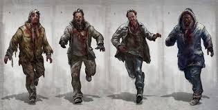 Runners Last Of Us Hyoung Nam Zombies Apocalypse Art The Last Of Us Apocalypse Art