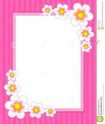 Floral Border Spring And Summer Floral Border Flower Frame Boarders And Frames