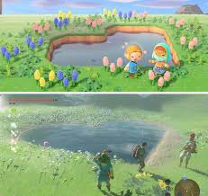 Legends Says That Those Who Find This Pond Are Sure To Also Find Their True Love Animalcrossing Animal Crossing Game Animal Crossing New Animal Crossing