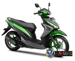 Modifikasi Motor Vario Warna Hijau Motor Hijau Warna