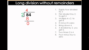 Check spelling or type a new query. Long Division With No Remainders Easy Math Division Lesson 5th 6th Grade Math Youtube