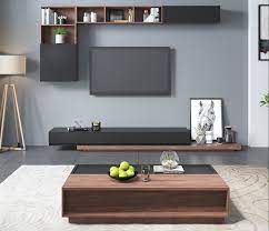 Modern L Style Tv Unit Or Matched Colour Pop Up Multi Space Coffee Table Living Room Tv Unit Designs Tv Unit Decor Wall Tv Unit Design