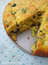 Almost Turkish Recipes Savory Cornmeal Bread Misir Ekmegi Turkish Recipes Cornmeal Bread Corn Flour Bread