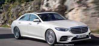 Future Mercedes Classe S Premiere Photo Sans Camouflage L Automobile Magazine