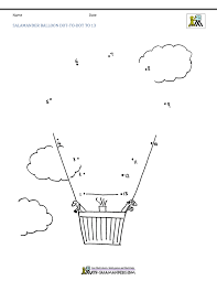 A line is drawn connecting the dots, revealing the object. Dot To Dot Coloring Pages Up To 20