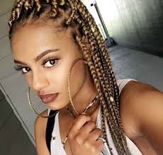 Blonde Box Braids Blonde Box Braids Box Braids Hairstyles Box Braids Styling