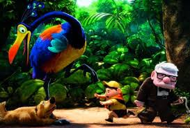 Ugly Bird From Finding Dory Up Kevin Kevin S A Girl It S A Priceless Moment When We Finally Discover That Russell S Chocolate Obsessed Bird Fr Up Pixar Disney Pixar Up Pixar Movies