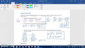 Markup And Markdown Problems Examples Videos Solutions Homework Worksheets Lesson Plans
