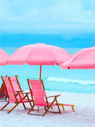Pink Seaside Escape Pink Beach Beach Beach Life