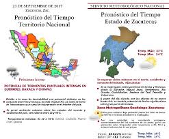 Pronostican Fin De Semana Lluvioso En Zacatecas Noticias Express Zacatecas