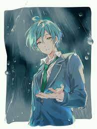 pin by ღ ethereal wings on その他 blue hair anime boy anime guy blue hair anime boy