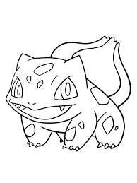 If your child loves interacting. Colouring Page Bulbasaur Coloringpage Ca