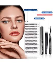 LANKIZ 12D DIY Eyelash Extension Kit for Beginners