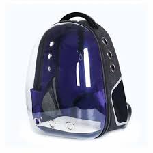 Purple Pet Carrier Backpack Bag Cat Puppy Travel Carrier Kedi Dikis Patronlari