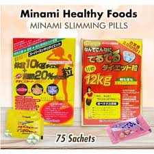 Qoo10 Never Before Price No 1 Best Seller Japan Minami Slimming Pill 75sac Diet Styling