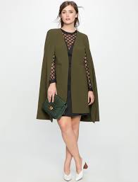 Black Blazer For Women Plus Size Below The Knee Cape Jacket Women S Plus Size Coats Jackets Eloquii Cape Jacket Jackets For Women Jackets