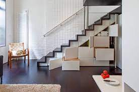 Tangga dengan bentuk melingkar ini biasanya digunakan pada rumah minimalis 2 lantai atau rumah tingkat yang tidak memiliki ruang terlalu luas. 20 Model Tangga Rumah Minimalis Yang Unik Dan Cantik