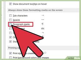 In the section titled always show these formatting marks on the screen, check or uncheck the appropriate boxes to view the marks of your choice. How To Turn Off Paragraph Symbols In Microsoft Word 7 Steps