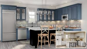 Painting the cabinets is a quick and inexpensive way to give your kitchen a facelift. Cost To Remodel A Kitchen The Home Depot