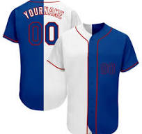 Áo đồng phục bóng chày in thêu tùy chỉnh, áo mới unisex, áo jersey có logo  tùy chỉnh