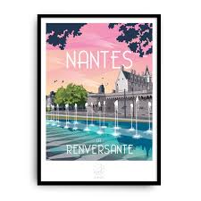 Adresses, horaires et plan d'accès de nos agences de voyages. Affiches La Loutre Agence De Communication Vannes Rennes Nantes Affiche Affiches De Voyage