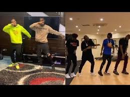 Appleshoww Davido Lil Smart And Poco Lee Dancing Mafa Mafa Dance Smart Dance Steps