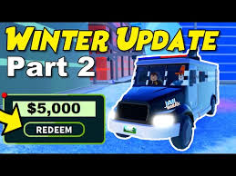 Looking for twitter codes or promotional roblox codes to use in 🕵️‍♀️ limited! Jailbreak New Twitter Code Winter 2020 Part 2 Update Roblox Jailbreak Youtube
