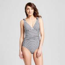 Shop Target For Women S Swimwear Including One Piece Bathing Suits Tankinis Bikinis And More Free Shipping And Free One Piece Womens Gingham Piece Swimsuit