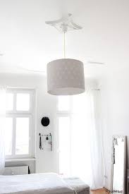 Geometric Wallpaper Lamp Shade Ikea Hack Funkytime Ikea Tapete Ikea Lampen Geometrische Tapete