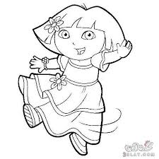رسومات دورا للتلوين اجمل رسومات للتلوين رسومات دورا جميلة للتلوين dora coloring free coloring pages cartoon coloring pages