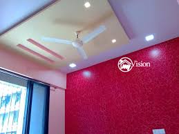 Painting the ceiling isn't the first thing on most homeowners' minds but it offers up the opportunity to. False Ceiling My Vision Best Interior Designers In Hyderabad Kitchen Bedroom Designs
